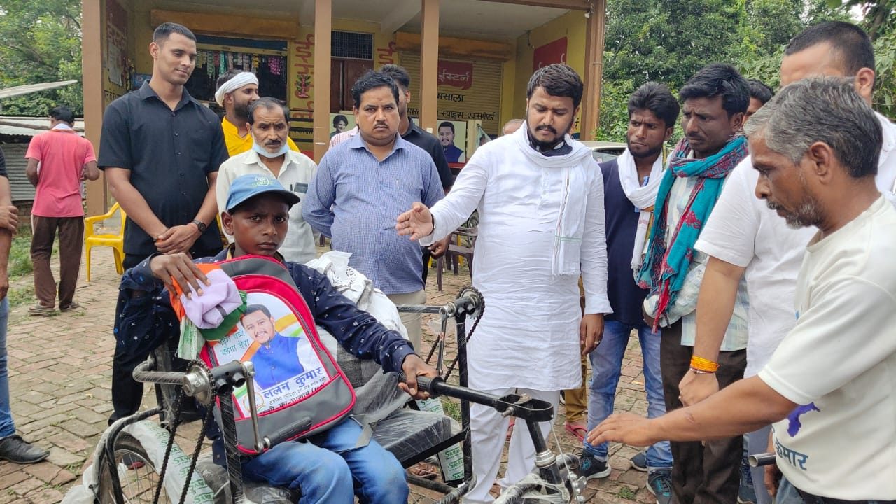 Tricycle distribution for persons with disabilities